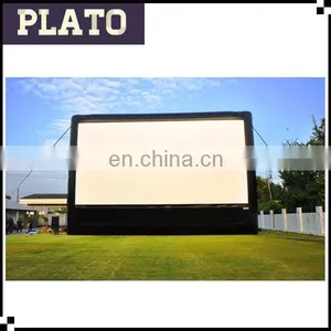 30ft Outdoor Drive-in Inflatable Movie Screen Giant Open Air Cinema Screen for Film Festival thumbnail-1