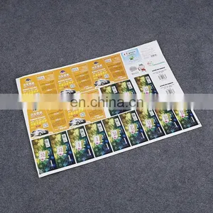 Manufacture Customized Die Cut Small Piece Printed Self Adhesive Stickers for Car Cleaning Shampoo/cleaning Detergent Products thumbnail-2