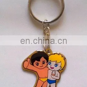Customize Lovely Cartoon Plastic Key Chain for Business Gift Wholesale thumbnail-2