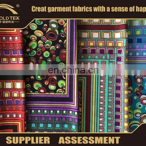 2016 New Dot Box Folk Style Printed Fabric FDY Fabric in Keqiao Fullgold thumbnail-1