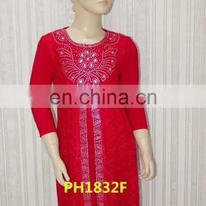 Dubai Fashionable Muslim Designer Kids Wear Abaya Dress thumbnail-2