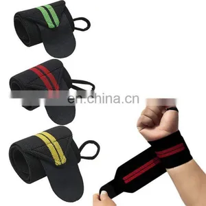 WEIGHT LIFTING TRAINING WRIST SUPPORT WRAPS USA thumbnail-1