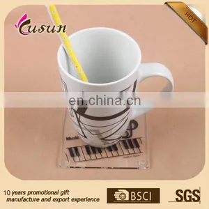 Small Size Square Shaped Acrylic Coaster for Bars Coaster thumbnail-2