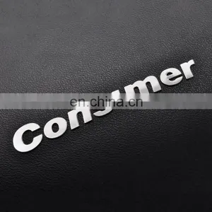Hot Selling Metal Sticker Logo,Aluminum Separate Logo thumbnail-2