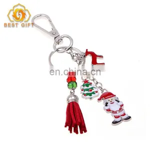 Cheap Christmas Decoration Metal Key Ring thumbnail-2
