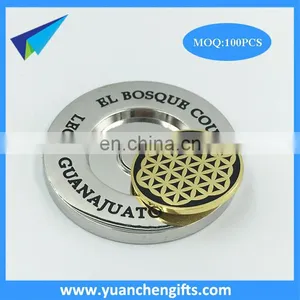 Bulk Golf Club Custom Big Magnetic Hard Enamel Ball Markers thumbnail-2