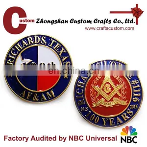 Factory Direct Sale Metal Cheap Custom Police Challenge Coin thumbnail-1