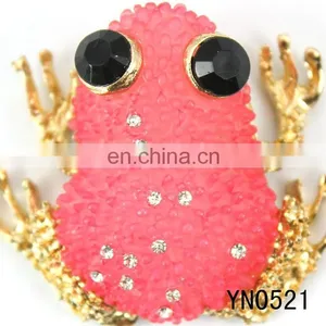 Cheap Pink Frog Rhinestone Accessories Buckle for Shoes thumbnail-2