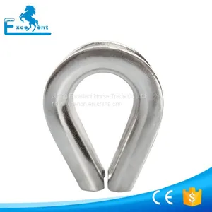Stainless Steel Wire Rope Thimble thumbnail-1
