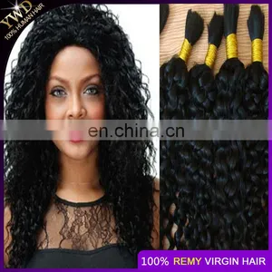 8a 500g Cheap Afro Kinky Human Hair for Braiding Bulk 100 Human Hair Braids Bulk Curly no Weft Unprocessed Russian Virgin Hair thumbnail-1