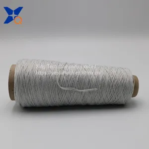Ne32/2ply 20% Stainless Steel Staple Fiber Blended With 80% Polyester Staple Fiber Conductive Yarn by 7plies-XT11017 thumbnail-2