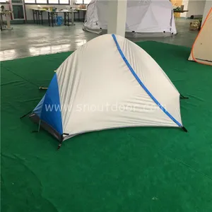 1 Person Backpacking Camping Tent Survivallist Double Layer Free Standing Tents thumbnail-4