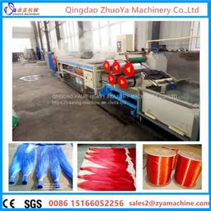 China Factory Monofilament Yarn Making Machine Plastic Rope Production Line PP Yarn Extruder With Cost-Effective Price thumbnail-1