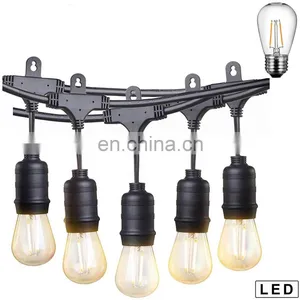 33ft 48ft Great Christmas Light Fight Decorative S14 Led Garden Lighting Waterproof thumbnail-4