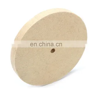 Wool Felt Polishing Disc Felt Buffing Wheel for Marble Floors thumbnail-1
