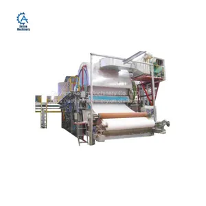 Mills Toilet Paper 4100mm Rice Straw Paper Making Machine Tissue Paper Machine Toilet Roll Making Machines thumbnail-3