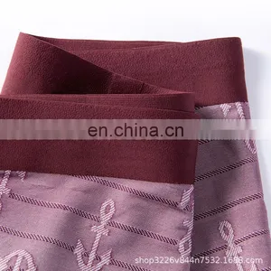 Summer Printed New Men's Seamless Ice Silk Panties, Lightweight Breathable Teen Boxer Men's Underwear thumbnail-5