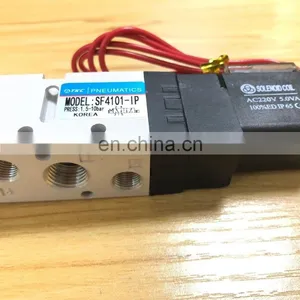 Korea TKC Pneumatics Solenoid Valve SF4101-IP AC220V thumbnail-1