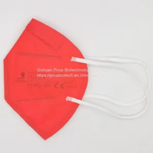Red Color FFP2 Particulate Respirator Dust Mask CE En149 thumbnail-4