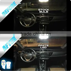 T10 194 W5W 8 LED 1210SMD for Car Reading Light Led Roof Light thumbnail-6