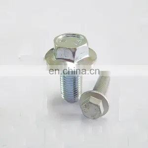 DIN 6921 10mm Bolts Grade 8.8 Zinc Coated Stainless Steel Serrated Flange Bolt Iso4162/ Din6921/en1665 Hex Flange Screws thumbnail-4