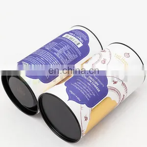 Custom Printed Cylinder Chocolate Boxes Paper Cylinder Packaging Box thumbnail-2
