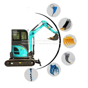 CE CERTIFIED 3 TON TAILESS EXCAVATOR WITH CABIN FOR SALE thumbnail-1