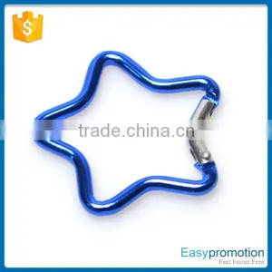 Metal Fashion Printing Star Carabiner Aluminium Hook thumbnail-1