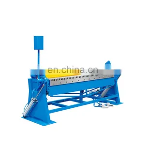 Factory 8ft 10ft Manual Press Brake Machine 1.5mm 3000mm Bending Metal Sheet Manual Folder Machine thumbnail-2
