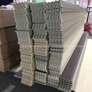 Factory WPC Cladding Easy Install Backyard Board Waterproof Composite Wood Interior Wall Cladding PVC WPC Wall Panels,Skirting Boards,Cornice Mouldings thumbnail-2
