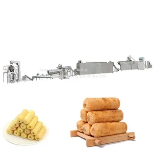 Cheetos and Corn Strips Equipment for Onion Rings Leisure Puffed Food Production Line thumbnail-3