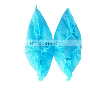 Factory in Stock Disposable Overshoe Non Woven Shoe Cover 17*41cm With or Without Anti-slip thumbnail-1