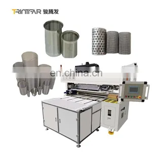 Filter Seam Welding Machine Multi-layers Seams Ends Welded Wire Mesh Filter Tube Welding Machine thumbnail-1