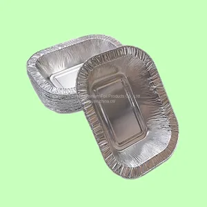 450ml Small Tin Foil Baking Containers thumbnail-1