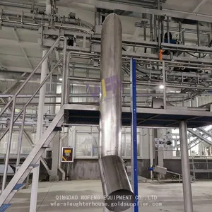 Made Of 304 Stainless Steel Cow Slaughter Machine Hooves Sliding Chute For Abattoir Equipment thumbnail-3