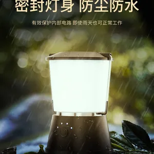 Charging Tent Light LED Magnetic Hook Emergency Camping Waterproof Atmosphere Light Mini Camping Portable Lighting thumbnail-1