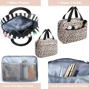 Makeup Bag for Travel Cosmetic Tote Bag（female） thumbnail-4