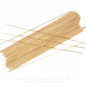 Factory Wholesale Indonesia Round Indian Natural Color Raw Agarbatti 1.3 mm Bamboo Incense Stick Making Incense thumbnail-1