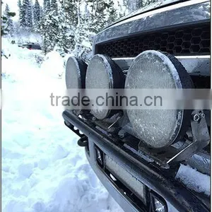 9inch 320w Round Led Driving Light Waterproof 4D Offroad 4X4 Led Work Light for SUV ATV Car Accessories thumbnail-5