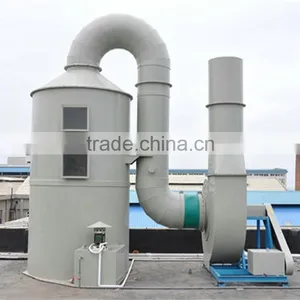 High Exhaust Gas Absorption System Was Exhaust Gas Absorption System Waste Gas Fume Scrubber Ammonia Acid&Alkal Scrubbing Tower thumbnail-3