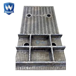 Chromium Carbide Bimetal Steel Plate Mud Bucket Excavator Wear Liners thumbnail-3
