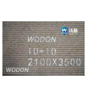 Wodon Super Wear-Resistant Steel Plate With Chromium Carbide Overlay Sheet or Coil Type for Cutting Processing Services thumbnail-1