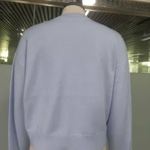 Women's Round Neck Long Sleeve Pullover With Pattern thumbnail-2