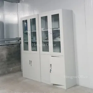Modern Office Filing Cabinet 850mm Width | Document Storage Cabinet With Lockable Doors | for Legal Offices thumbnail-4