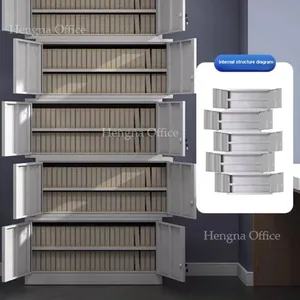 Wholesale High Capacity Archive Document Cabinet | Durable With Adjustable Shelves | for School Data Room thumbnail-2