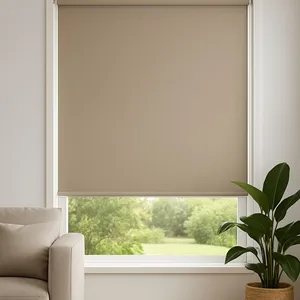 China Supply New Color Coating Foaming Blinds Shade Fabric for Roller thumbnail-1