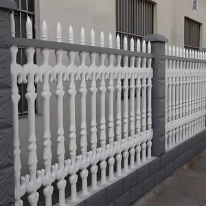 Concrete Precast Sword-shaped Fence for Villas, Yards, and Factory Areas, European-style Imitation Stone Railing and Wall thumbnail-5