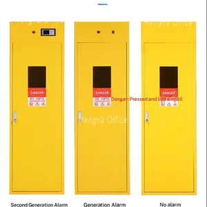 1900mm Single Gas Cylinder Cabinet for Research Universities, Intelligent Gas Leakage Detection & Automatic Fan System thumbnail-2