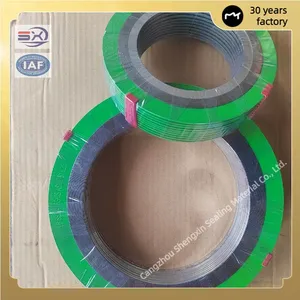ASME/JIS/DIN Carbon Steel Locating Ring Filled Graphite Spiral Wound Gasket thumbnail-2
