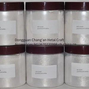 Pearlescent Silver White / Pearlescent Crystal White / Pearl Silver White / Pearlescent Iridescent, Pearlescent Gold, Pearlescent Color / Bronze Rose Gold / Environmentally Friendly Products Can be Used for Coloring Cosmetics and Handicrafts thumbnail-1
